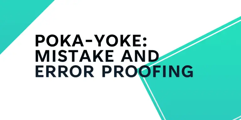 Poka Yoke Mistake and error proofing - Post Title
