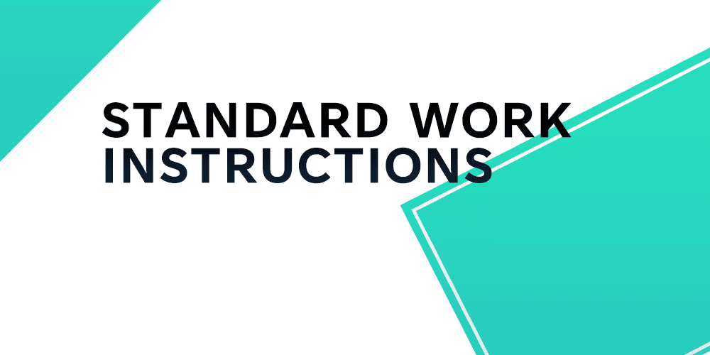 Standard Work Instructions - Post Title
