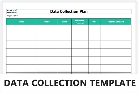Data Collection Plan Template - Feature Image - Learnleansigma