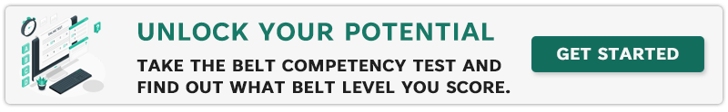 Lean Six Sigma Competancy Test Banner