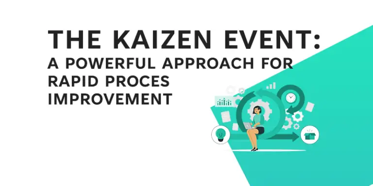 The Kaizen Event - Rapid Process Improvement - Feature Image - Learn Lean Sigma