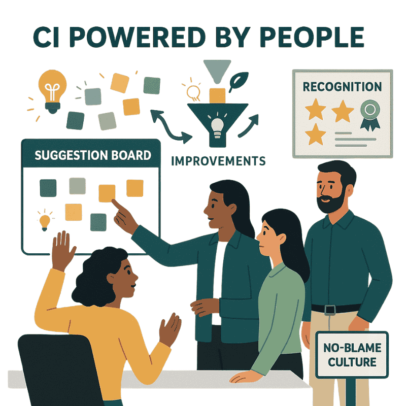 Continuous Improvement (CI): Strategy, Tools, and Culture 14 Empowerment and culture