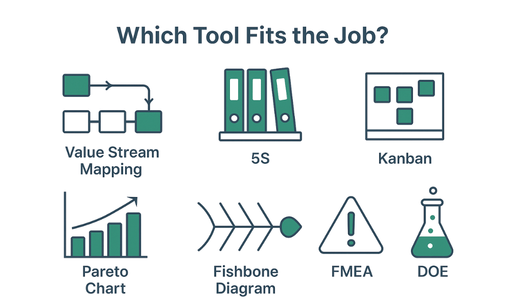 Continuous Improvement (CI): Strategy, Tools, and Culture 11 Lean Six Sigma Tools