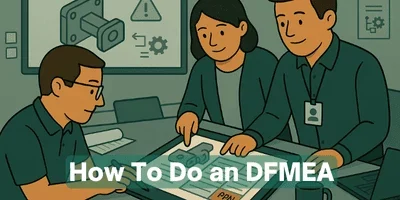 Guide on how to do an DFMEA (Design focused Failure modes and Effects Analysis)